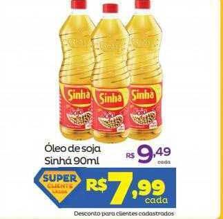 Super Lagoa Óleo de soja sinhá oferta