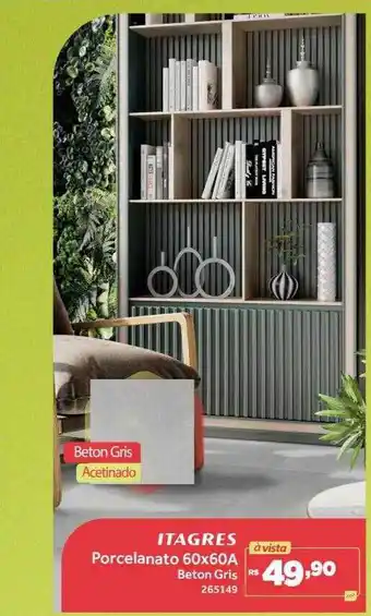 Itagres porcelanato 60x60a