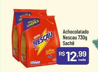 Achocolatado nescau