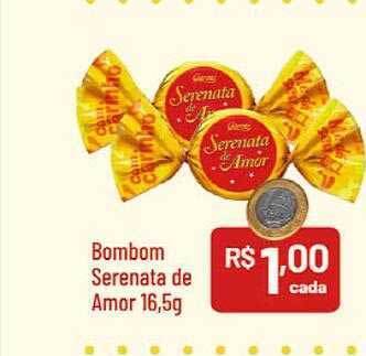 Supermercados Goes Bombom serenata de amor oferta