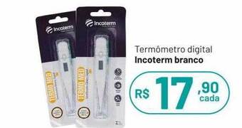 Farmácias Descontão Termômetro digital incoterm branco oferta