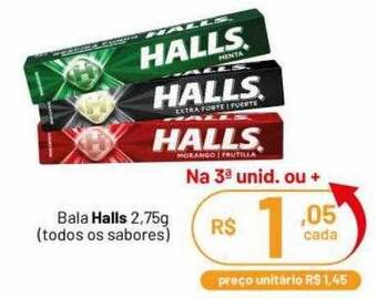 Bala hallas todos os sabores
