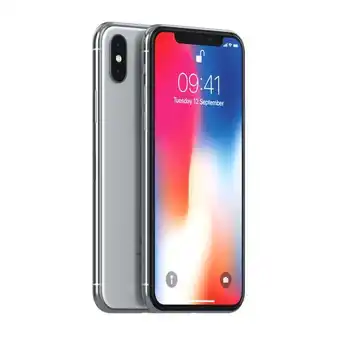 Vitrine apple iphone x 64gb silver