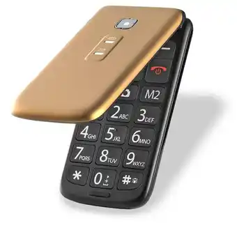 Carrefour Celular flip vita multilaser dual chip dourado com rádio fm e mp3 player - p9043 oferta