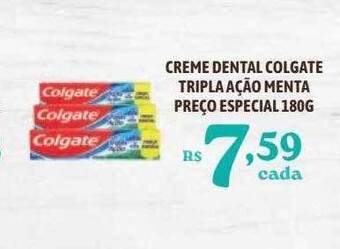 Bahamas Supermercados Creme dental colgate tripla ação menta preço especial oferta