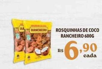 Rosquinhas de coco rancheiro