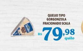 Bahamas Supermercados Queijo tipo gorgonzola fracionado scala oferta