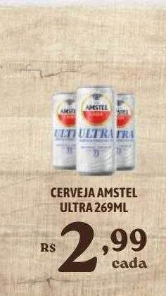 Bahamas Supermercados Cerveja amstel ultra oferta