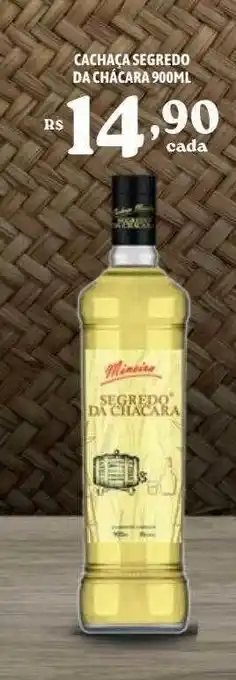 Cachaça segredo da chácara
