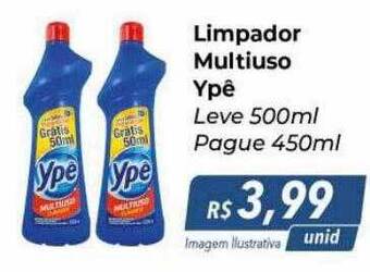 Hiper Moreira Limpador multiuso ypê oferta