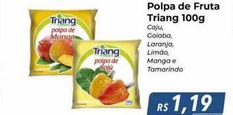 Hiper Moreira Polpa de fruta triang oferta