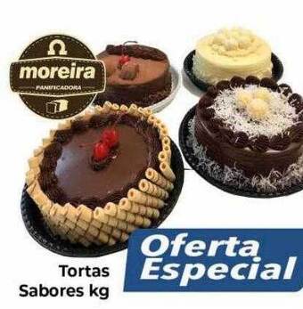 Hiper Moreira Tortas sabores kg oferta