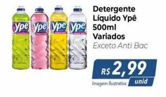 Hiper Moreira Detergente liquido ypê oferta