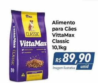 Alimento para cães vittamax classic