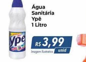 Hiper Moreira Água sanitaria ypê oferta