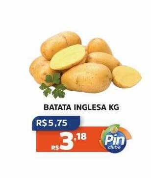 Pinheiro Supermercado Batata inglesa oferta