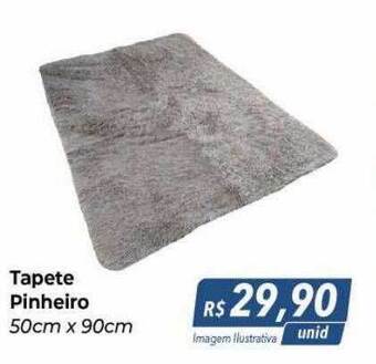 Hiper Moreira Tapete pinheiro oferta