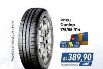 Hiper Moreira Pneu dunlop 175 65 r14 oferta