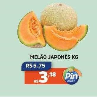 Pinheiro Supermercado Melão japonês oferta