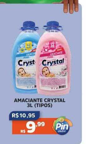 Pinheiro Supermercado Amaciante crystal tipos oferta