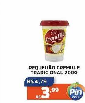 Pinheiro Supermercado Requeijão cremille tradicional oferta