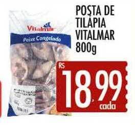Supermercados Avenida Posta de tilápia vitalmar oferta
