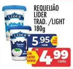 Supermercados Avenida Requeijão lider trad. - light oferta