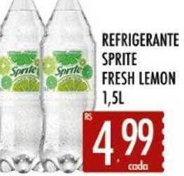 Supermercados Avenida Refrigerante sprite fresh lemon oferta