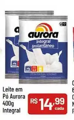 Supermercados Goes Leite em pó aurora integral oferta