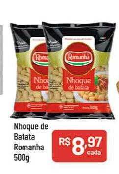 Supermercados Goes Nhoque de batata romanha oferta