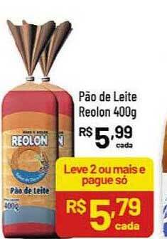 Supermercados Goes Pão de leite reolon oferta