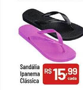 Supermercados Goes Sandália ipanema clássica oferta
