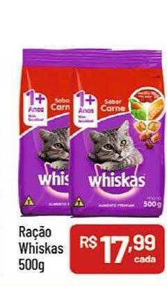 Supermercados Goes Ração whiskas oferta