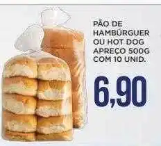 Apoio Mineiro Pão de hambúrguer ou hot dog apreço com 10 oferta
