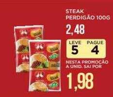 Apoio Mineiro Steak perdigão oferta