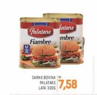 Cidade Supermercados Carne bovina palatare oferta