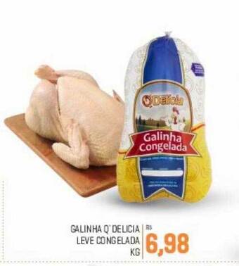 Galinha q'delicia leve congelada kg