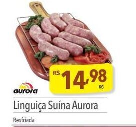 Supermercados Condor Linguica Suina Aurora 1kg oferta