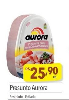 Supermercados Condor Presunto Aurora 1kg oferta