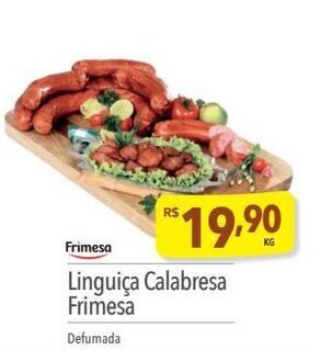 Supermercados Condor Linguica Calabresa Frimesa 1kg oferta