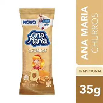 Supermercado Bergamini Bolinho de churros com leite moça nestlé ana maria 35g oferta