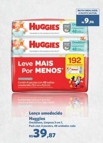 Sam's Club Lenco Umedecido Huggies oferta