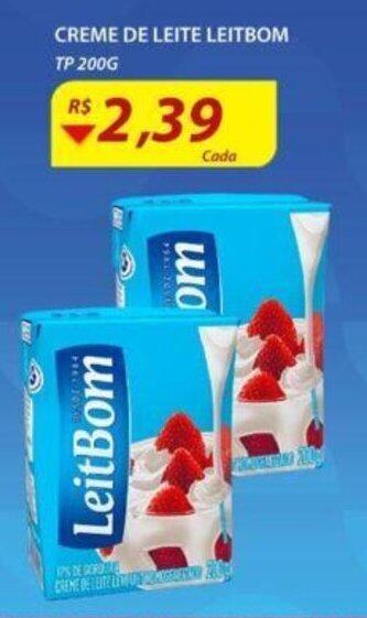 Creme de Leite Leitbom 200g