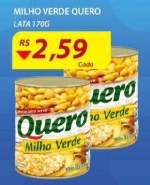 Assaí Atacadista Milho Verde Quero 170g oferta