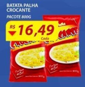 Assaí Atacadista Batata Palha Crocante 800g oferta