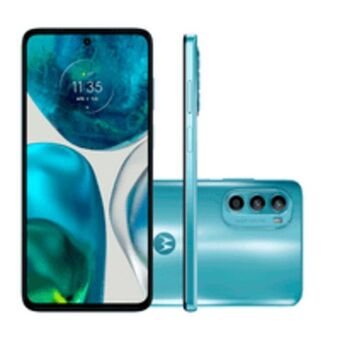 Smartphone motorola moto g52, 128gb, 4gb ram boost, processador octa-core, câmera tripla traseira de 50mp, tela 6,6'', azul -