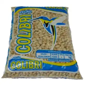 Feijão carioca colibri pacote 2kg