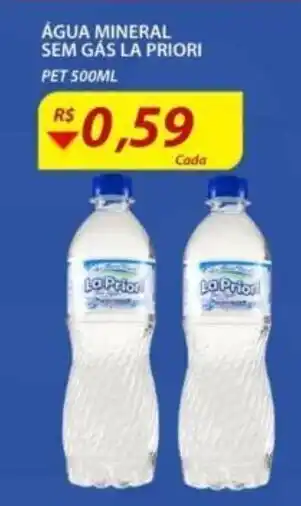 Assaí Atacadista Agua Mineral sem gas La Priori 500ml oferta