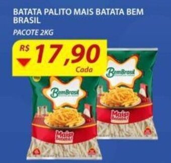 Batata palito Mais Batata Bem Brasil 2kg