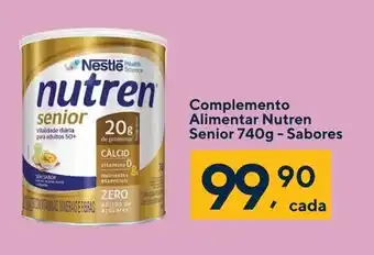 Coop Complemento Alimentar Nutren Senior 740g sabores oferta